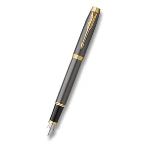 Parker IM Core Grey GT Füllfederhalter, M-Feder
